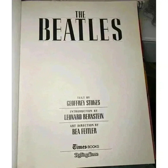 The Beatles Andy Worhol Book Rolling Stone Press Times Book 1980 - Picture 10 of 16